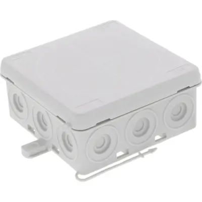 Branching box, 86 x 86 x 41 mm, 4.0 mm², light gray, IP55, 10109427 - 1