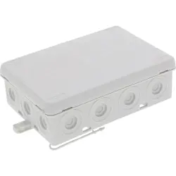Branching box, 125 x 86 x 41 mm, 6.0 mm², light gray, IP55, 10109595