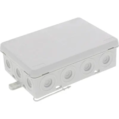 Branching box, 125 x 86 x 41 mm, 6.0 mm², light gray, IP55, 10109595 - 1