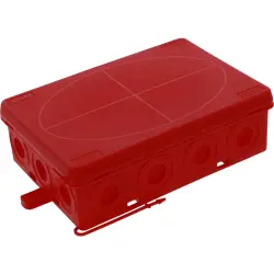 Branching box, 125 x 86 x 41 mm, 6.0 mm², red, IP55, 10109601