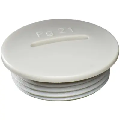 Locking screw, PG42, IP56, light gray, 50060716 - 1