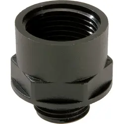 Extension, glass fibre-reinforced, M40/M50, 55 mm, IP66/IP68, black, 10064746