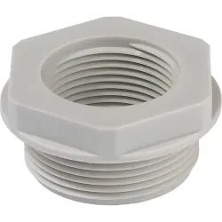Reducer piece, glass fibre-reinforced, M32/M25, 36 mm, light gray, 10063585