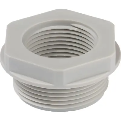 Reducer piece, glass fibre-reinforced, M32/M25, 36 mm, light gray, 10063585 - 1