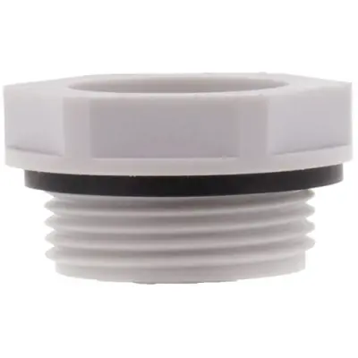 Reducer piece, glass fibre-reinforced, M32 to M16, 36 mm, light gray, 10102726 - 1