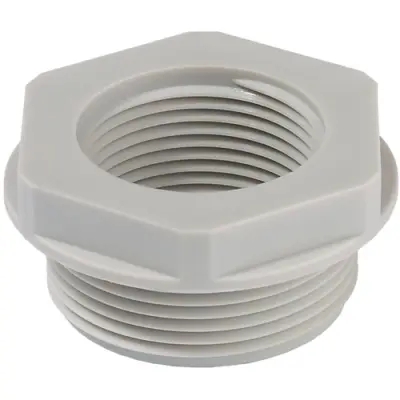 Adapter, glass fibre-reinforced, PG48 to M50, 65 mm, light gray, 10063676 - 1