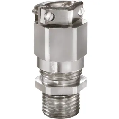 Cable gland, M25, 29 mm, Clamping range 9 to 17 mm, IP68/IP69, metal, 10065862 - 1