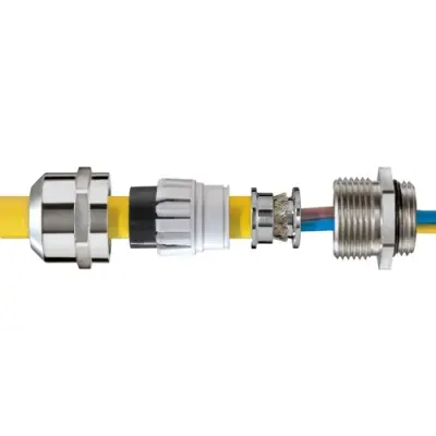 Cable gland, Ø 40 mm, M32, 36 mm, Clamping range 13 to 21 mm, IP68/IP69, 10069020 - 1