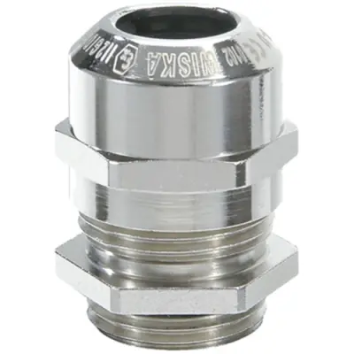 Cable gland, M16, 20 mm, Clamping range 5 to 10 mm, IP66/IP68, metal, 10065041 - 1