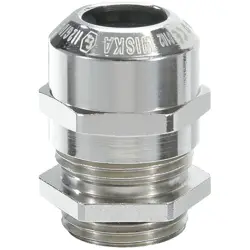 Cable gland, M20, 24 mm, Clamping range 6 to 13 mm, IP66/IP68, metal, 10065042