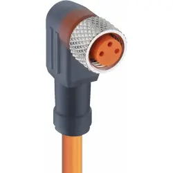 Sensor actuator cable, M8-cable socket, open end,0,6m