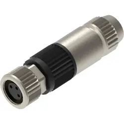 M8 Sensor actuator connector, female, coupler