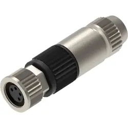 M8 Sensor actuator connector, female, coupler