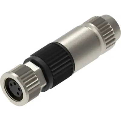 M8 Sensor actuator connector, female, coupler - 1