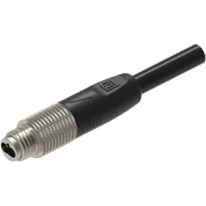 Sensor actuator cable, M8-cable plug, straight to open end, 40 m, PVC, black, 4 A, 935100031 - 1
