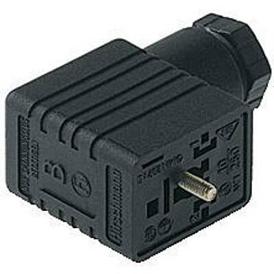 Valve connector, DIN shape B, 2 pole + PE, 30 V, 0.25-1.5 mm², 933399100 - 1
