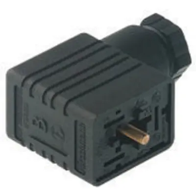 Valve connector, DIN shape B, 2 pole + PE, 250 V, 0.25-1.5 mm², 933398100 - 1