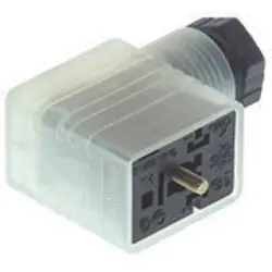 Valve connector, DIN shape B, 2 pole + PE, 30 V, 0.25-1.5 mm², 934460002
