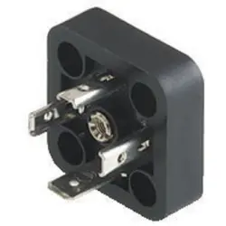Valve panel plug, DIN shape A, 3 pole + PE, 300 V, 0.08-1.5 mm², 932430100