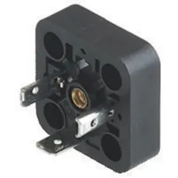 Valve panel plug, DIN shape A, 2 pole + PE, 300 V, 0.08-1.5 mm², 932592500