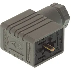 Valve connector, DIN shape B, 2 pole + PE, 250 V, 0.25-1.5 mm², 934456106