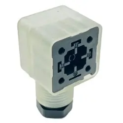 Valve connector, DIN shape A, 2 pole + PE, 24 V, 0.25-1.5 mm², 934888027