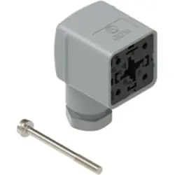 Valve connector, DIN shape A, 3 pole + PE, 230 V, 0.25-1.5 mm², 934888132