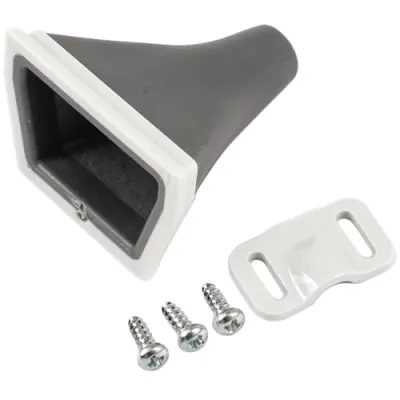 Cable gland, ABS/TPE, (L x W x H) 36 x 36 x 25 mm, gray, for series 1552D, 1552DPGKITGY - 1