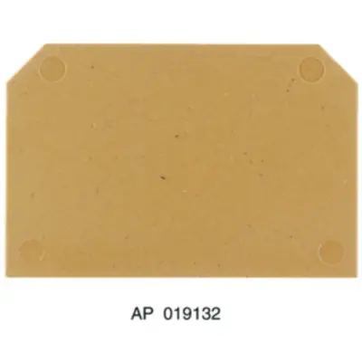 End plate for SAK series, 0191320000 - 1