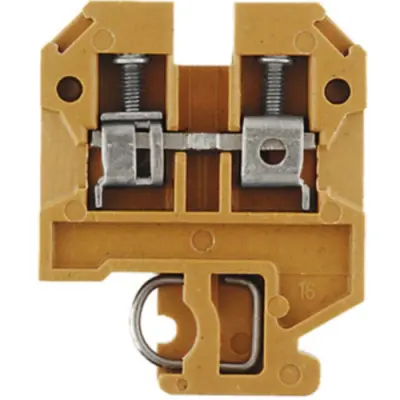 Through terminal block, screw connection, 0.5-4.0 mm², 2 pole, 24 A, 8 kV, blue, 0279680000 - 1