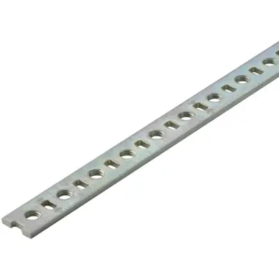 Busbar, 12 x 2 mm, length 1000 mm for connection terminal, 0280300000 - 1
