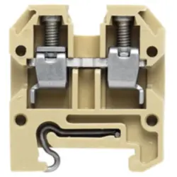 Through terminal block, screw connection, 0.5-4.0 mm², 2 pole, 32 A, 6 kV, blue, 0294380000