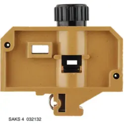 Fuse terminal block, 2 pole, 0.5-10 mm², 400 V, 16 A, 0321320000