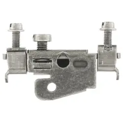 Protective conductor terminal, screw connection, 1.5-10 mm², 2 pole, 1200 A, yellow/green, 0323100000