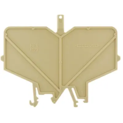 End/Intermediate plate for terminal block, 0485660000 - 1