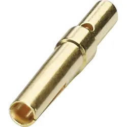 Receptacle, 0.08-0.12 mm², AWG 28-24, crimp connection, gold-plated, 2748730000