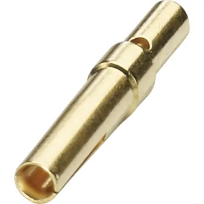 Receptacle, 0.2-0.5 mm², AWG 24-20, crimp connection, gold-plated, 2748720000 - 1