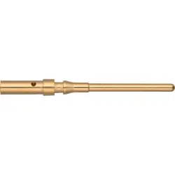 Pin contact, 0.14-0.25 mm², AWG 26-24, crimp connection, gold-plated, 2565880000