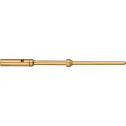 Pin contact, 0.5 mm², AWG 20, crimp connection, gold-plated, 2565980000
