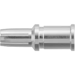 Receptacle, 16 mm², AWG 6, crimp connection, silver-plated, 2668220000