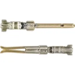 Pin contact, 0.2-0.52 mm², AWG 24-20, crimp connection, gold-plated, 1682440000