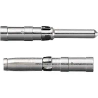 Pin contact, 0.75-1.0 mm², AWG 18, crimp connection, silver-plated, 1682340000 - 1