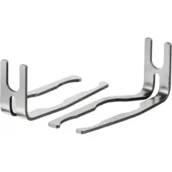 Connecting bracket, 16.38 mm for heavy duty connectors, 1908510000