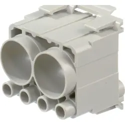 Contact insert, male, plug