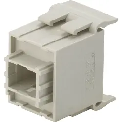 Module insert, male, plug