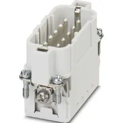 Contact insert, male, plug