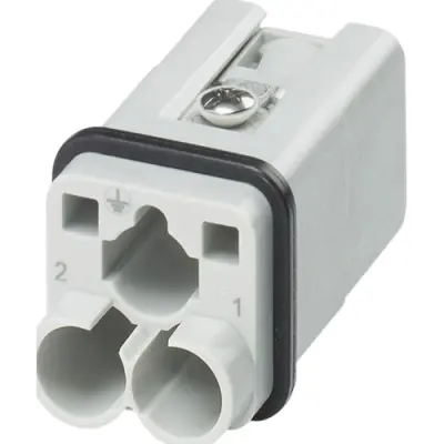 Contact insert, male, plug - 1