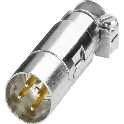 Contact module, male, plug