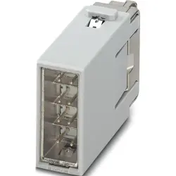 Contact module, male, plug
