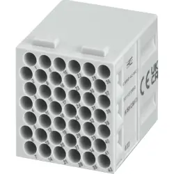 Contact insert, male, plug